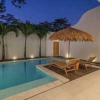 Stylish Mediterranean villa in prime Batu Bolong location. Villas in Bali for Sale: Вилла в Чангу, Балиан за 225 тыс. USD. Leasehold. Предварительный просмотр фото #2