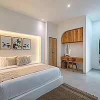 Stylish Mediterranean villa in prime Batu Bolong location. Villas in Bali for Sale: Вилла в Чангу, Балиан за 225 тыс. USD. Leasehold. Предварительный просмотр фото #11