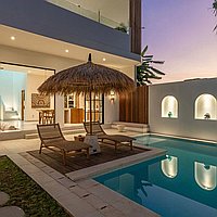 Stylish Mediterranean villa in prime Batu Bolong location. Villas in Bali for Sale: Вилла в Чангу, Балиан за 225 тыс. USD. Leasehold. Предварительный просмотр фото #1