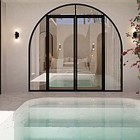 Two Units of Two-Bedroom Villas with Rooftop Lounge, Steps Away from Lima Beach. Villas in Bali for Sale: Вилла в Чангу, Балиан за 255 тыс. USD. Leasehold. Предварительный просмотр фото #1