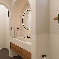 Two Units of Two-Bedroom Villas with Rooftop Lounge, Steps Away from Lima Beach. Villas in Bali for Sale: Вилла в Чангу, Балиан за 255 тыс. USD. Leasehold. Предварительный просмотр фото #7