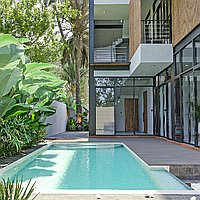 Exquisite Four-Bedroom Villa with Ocean Views Just Steps Away from Lima Beach, Pererenan. Villas in Bali for Sale: Вилла в Чангу, Балиан за 620 тыс. USD. Leasehold. Предварительный просмотр фото #9