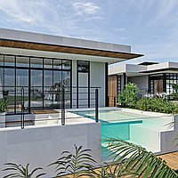 Exquisite Four-Bedroom Villa with Ocean Views Just Steps Away from Lima Beach, Pererenan. Villas in Bali for Sale: Вилла в Чангу, Балиан за 620 тыс. USD. Leasehold. Предварительный просмотр фото #4