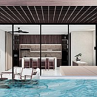 Luxurious 2 Bedroom Penthouse apartment. Villas in Bali for Sale: Вилла в Чангу, Балиан за 259 тыс. USD. Leasehold. Предварительный просмотр фото #1