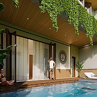 Tranquil living with stunning rice field views in Pererenan. Villas in Bali for Sale: Вилла в Чангу, Балиан за 260 тыс. USD. Leasehold. Предварительный просмотр фото #1