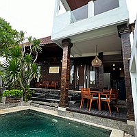 Two-Bedroom Balinese Tropical Villa with Rice Paddy and Sunset Views in Prime Canggu Locale. Villas in Bali for Sale: Вилла в Чангу, Балиан за 8,4 млн. RUB. Leasehold. Предварительный просмотр фото #1