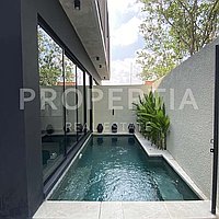 Stylish Modern Villa In The Heart Of Canggu. Villas in Bali for Sale: Vila di dalam Canggu, Bali untuk 4,2 Miliar IDR. Leasehold. Pratinjau foto #11
