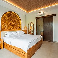 Brand new modern villa with large roof top in Pererenan. Villas in Bali for Sale: Вилла в Чангу, Балиан за 18,7 млн. RUB. Leasehold. Предварительный просмотр фото #7