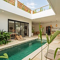 Charming new 2-bedroom villa in tranquil Tumbak Bayuh village. Villas in Bali for Sale: Вилла в Чангу, Балиан за 203 тыс. USD. Leasehold. Предварительный просмотр фото #1