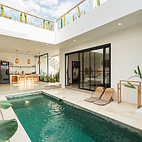 Charming new 2-bedroom villa in tranquil Tumbak Bayuh village. Villas in Bali for Sale: Вилла в Чангу, Балиан за 16,0 млн. RUB. Leasehold. Предварительный просмотр фото #1