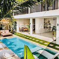 Modern Family Villa In Canggu. Villas in Bali for Sale: Вилла в Чангу, Балиан за 37,0 млн. RUB. Leasehold. Предварительный просмотр фото #9