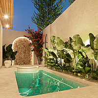 Modern 3-bedroom villa in Tumbak Bayuh for lease. Villas in Bali for Sale: Вилла в Чангу, Балиан за 183 тыс. USD. Leasehold. Предварительный просмотр фото #2