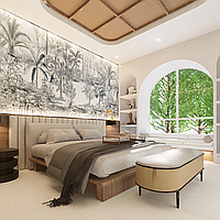 Modern 3-bedroom villa in Tumbak Bayuh for lease. Villas in Bali for Sale: Вилла в Чангу, Балиан за 14,4 млн. RUB. Leasehold. Предварительный просмотр фото #10