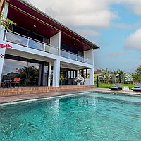 Modern 3-bedroom villa with rice field views in Canggu. Villas in Bali for Sale: Вилла в Чангу, Балиан за 517 тыс. USD. Leasehold. Предварительный просмотр фото #1