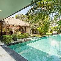 Expansive three bedroom villa in central Berawa for lease. Villas in Bali for Sale: Вилла в Чангу, Балиан за 552 тыс. USD. Leasehold. Предварительный просмотр фото #2