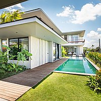 Stunning 4-bedroom villa in Tumbak Bayuh with pandan field views. Villas in Bali for Sale: Вилла в Чангу, Балиан за 643 тыс. USD. Leasehold. Предварительный просмотр фото #6