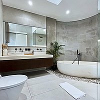 Luxurious villa steps from Lima beach in Pererenan. Villas in Bali for Sale: Вилла в Чангу, Балиан за 1710 тыс. USD. Leasehold. Предварительный просмотр фото #14