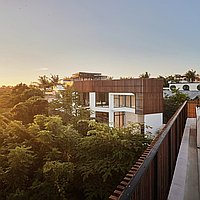 Luxurious villa steps from Lima beach in Pererenan. Villas in Bali for Sale: Вилла в Чангу, Балиан за 1710 тыс. USD. Leasehold. Предварительный просмотр фото #15