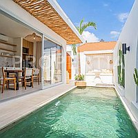 Mediterranean Charm Villa. Villas in Bali for Sale: Вилла в Переренан (Чангу), Балиан за 9,8 млн. RUB. Leasehold. Предварительный просмотр фото #7