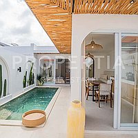 Mediterranean Charm Villa. Villas in Bali for Sale: Вилла в Переренан (Чангу), Балиан за 9,8 млн. RUB. Leasehold. Предварительный просмотр фото #9