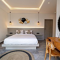 Clean and simple design with U-shape pool in Padonan. Villas in Bali for Sale: Vila di dalam Canggu, Bali untuk 2,8 Miliar IDR. Leasehold. Pratinjau foto #10