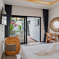 Clean and simple design with U-shape pool in Padonan. Villas in Bali for Sale: Vila di dalam Canggu, Bali untuk 2,8 Miliar IDR. Leasehold. Pratinjau foto #6