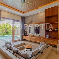 Tranquil Modern Villa In Tiying Tutul. Villas in Bali for Sale: Вилла в Чангу, Балиан за 219 тыс. USD. Leasehold. Предварительный просмотр фото #1