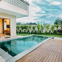 Newly built tranquil villa near Pererenan beach. Villas in Bali for Sale: Вилла в Чангу, Балиан за 277 тыс. USD. Leasehold. Предварительный просмотр фото #1