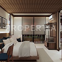 Modern Japanese-Inspired Luxury Villas. Villas in Bali for Sale: Вилла в Чангу, Балиан за 681 тыс. USD. Freehold. Предварительный просмотр фото #3
