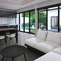 Timeless Contemporary Three-Bedroom Villa with Long Lease in Coveted Canggu. Villas in Bali for Sale: Вилла в Чангу, Балиан за 231 тыс. USD. Leasehold. Предварительный просмотр фото #2