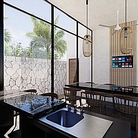 Contemporary elegance 2-bedroom leasehold villa in Batu bolong. Villas in Bali for Sale: Вилла в Чангу, Балиан за 273 тыс. USD. Leasehold. Предварительный просмотр фото #4