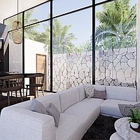 Contemporary elegance 2-bedroom leasehold villa in Batu bolong. Villas in Bali for Sale: Вилла в Чангу, Балиан за 273 тыс. USD. Leasehold. Предварительный просмотр фото #3