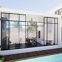 Contemporary elegance 2-bedroom leasehold villa in Batu bolong. Villas in Bali for Sale: Вилла в Чангу, Балиан за 273 тыс. USD. Leasehold. Предварительный просмотр фото #1