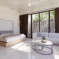 Contemporary elegance 2-bedroom leasehold villa in Batu bolong. Villas in Bali for Sale: Вилла в Чангу, Балиан за 273 тыс. USD. Leasehold. Предварительный просмотр фото #7