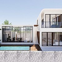 Contemporary elegance 2-bedroom leasehold villa in Batu bolong. Villas in Bali for Sale: Вилла в Чангу, Балиан за 273 тыс. USD. Leasehold. Предварительный просмотр фото #1