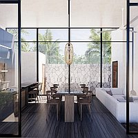 Contemporary elegance 2-bedroom leasehold villa in Batu bolong. Villas in Bali for Sale: Вилла в Чангу, Балиан за 273 тыс. USD. Leasehold. Предварительный просмотр фото #2