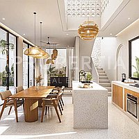 Incredible Mediterranean Villas Walking Distance From Lima Beach. Villas in Bali for Sale: Вилла в Чангу, Балиан за 284 тыс. USD. Leasehold. Предварительный просмотр фото #1