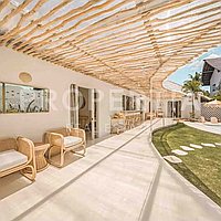 Modern Tropical Oasis In Canggu. Villas in Bali for Sale: Vila di dalam Canggu, Bali untuk 13,1 Miliar IDR. Leasehold. Pratinjau foto #11