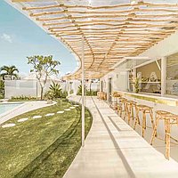 Modern Tropical Oasis In Canggu. Villas in Bali for Sale: Vila di dalam Canggu, Bali untuk 13,1 Miliar IDR. Leasehold. Pratinjau foto #9