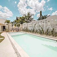 Modern Tropical Oasis In Canggu. Villas in Bali for Sale: Vila di dalam Canggu, Bali untuk 13,1 Miliar IDR. Leasehold. Pratinjau foto #12