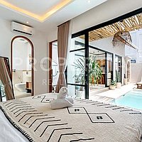 Amazing Tropical Villa Design In Pererenan. Villas in Bali for Sale: Вилла в Чангу, Балиан за 175 тыс. USD. Leasehold. Предварительный просмотр фото #3