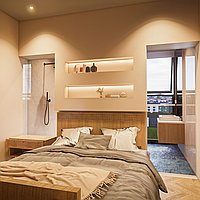 Modern three-bedroom villa in Padonan for lease. Villas in Bali for Sale: Вилла в Чангу, Балиан за 177 тыс. USD. Leasehold. Предварительный просмотр фото #11