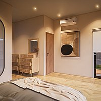 Modern three-bedroom villa in Padonan for lease. Villas in Bali for Sale: Вилла в Чангу, Балиан за 177 тыс. USD. Leasehold. Предварительный просмотр фото #9