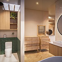 Modern three-bedroom villa in Padonan for lease. Villas in Bali for Sale: Вилла в Чангу, Балиан за 177 тыс. USD. Leasehold. Предварительный просмотр фото #12