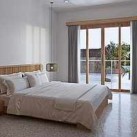 Brand New Modern Three-Bedroom Villa with Long Lease in Berawa’s Prime Locale. Villas in Bali for Sale: Вилла в Чангу, Балиан за 445 тыс. USD. Leasehold. Предварительный просмотр фото #4