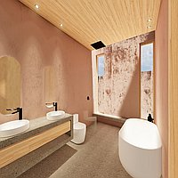 Newly constructed four bedroom villa in peaceful Tumbak Bayuh village. Villas in Bali for Sale: Вилла в Чангу, Балиан за 782 тыс. USD. Leasehold. Предварительный просмотр фото #13