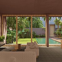 Newly constructed four bedroom villa in peaceful Tumbak Bayuh village. Villas in Bali for Sale: Вилла в Чангу, Балиан за 782 тыс. USD. Leasehold. Предварительный просмотр фото #5