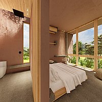 Newly constructed four bedroom villa in peaceful Tumbak Bayuh village. Villas in Bali for Sale: Вилла в Чангу, Балиан за 782 тыс. USD. Leasehold. Предварительный просмотр фото #12