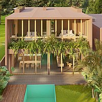 Newly constructed four bedroom villa in peaceful Tumbak Bayuh village. Villas in Bali for Sale: Вилла в Чангу, Балиан за 782 тыс. USD. Leasehold. Предварительный просмотр фото #2