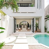 Freehold 1-bedroom Mediterranean-style villa in Pererenan . Villas in Bali for Sale: Вилла в Чангу, Балиан за 329 тыс. USD. Freehold. Предварительный просмотр фото #1